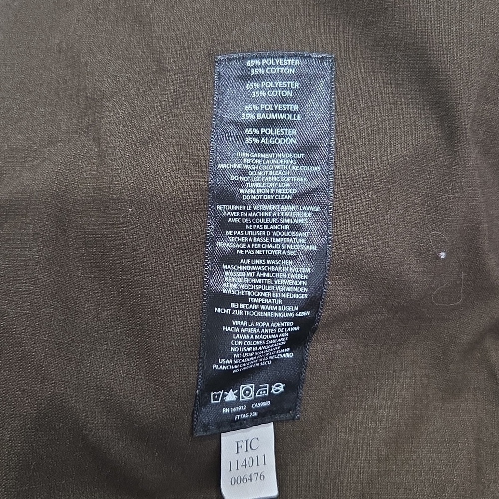 Men’s V2 First Tactical Pants, Size: 38x30, Dark Brown - Picture 6 of 6